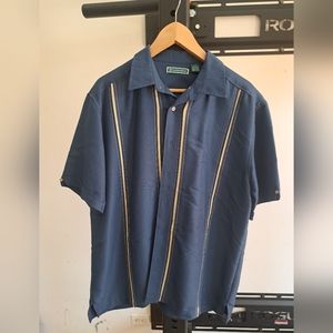 Cubavera Men's large short sleeve casual shirt